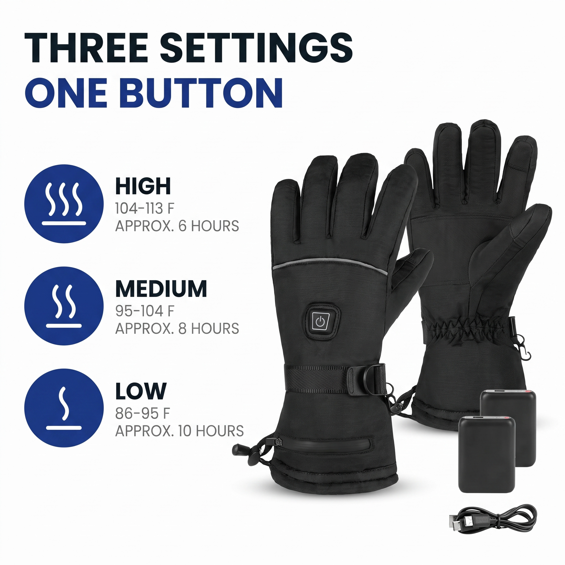 heated gloves - view 6