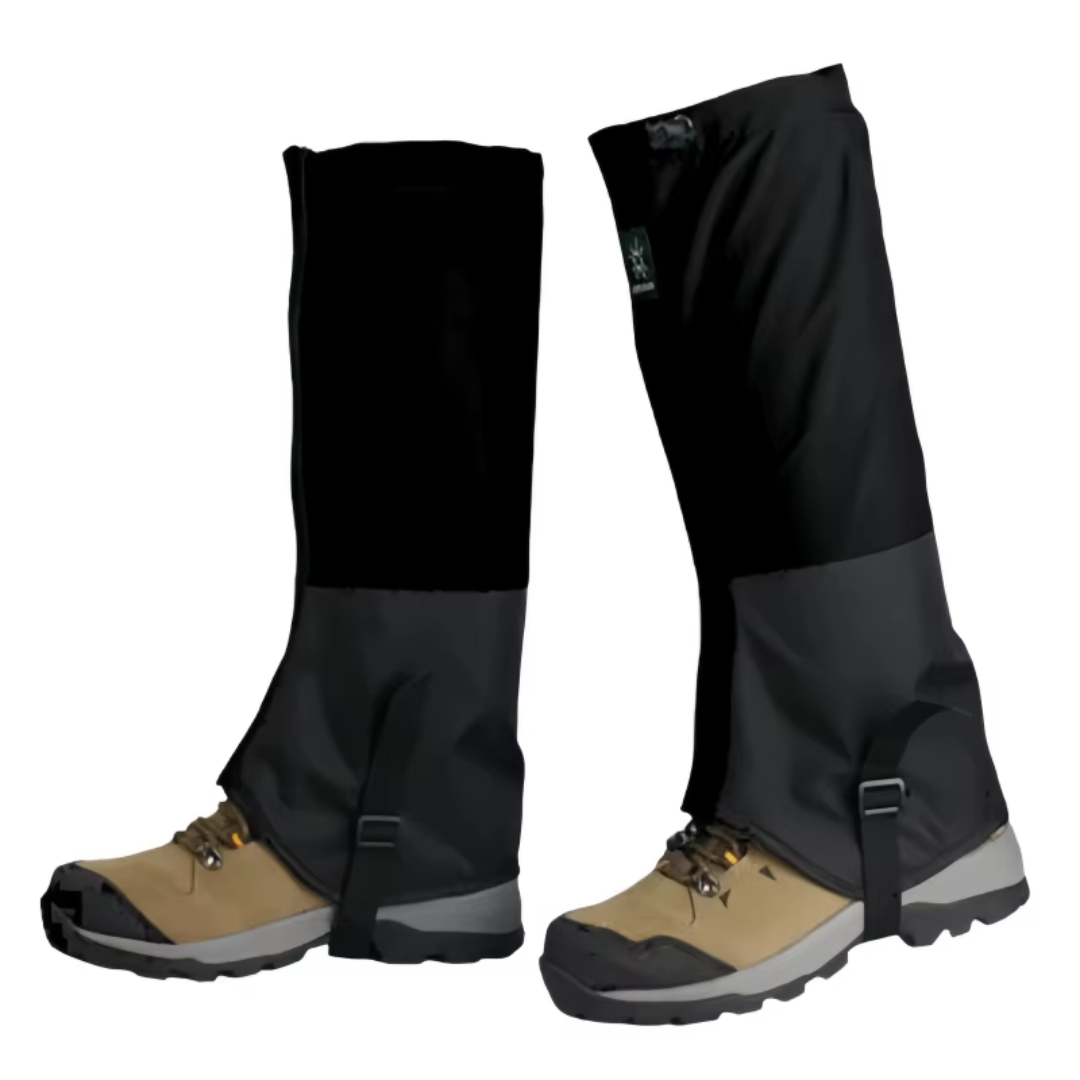 Snow Gaiters - Waterproof & Tall 16-Inch Shaft - Adjustable Fit