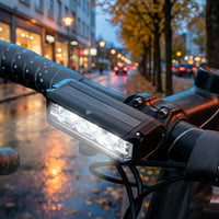 Bike Headlight LED - 1000 Lumen USB Rechargeable - 2000 mAh Battery