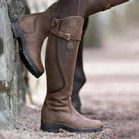 Riding Boots - Waterproof Tall Boots for Women & Men - Buckle Strap