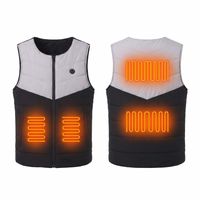 Heated Vest - 4 Heating Zones & One-Button Control - S to XXL