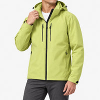 Windbreaker Jacket - Hooded Unisex Outdoor Jacket - Thermal Lining