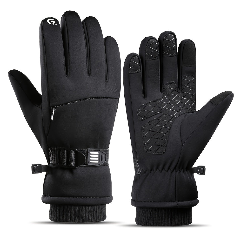 Men's Ski Gloves - Windproof - Touchscreen