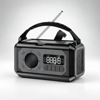 Emergency Radio - Hand Crank Solar Weather Radio - 12000mAh Power Bank