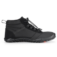 Barefoot Shoes for Winter - Warm Lined Barefoot Boots - Quick Lace
