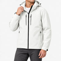 Windbreaker Jacket - Hooded Unisex Outdoor Jacket - Thermal Lining