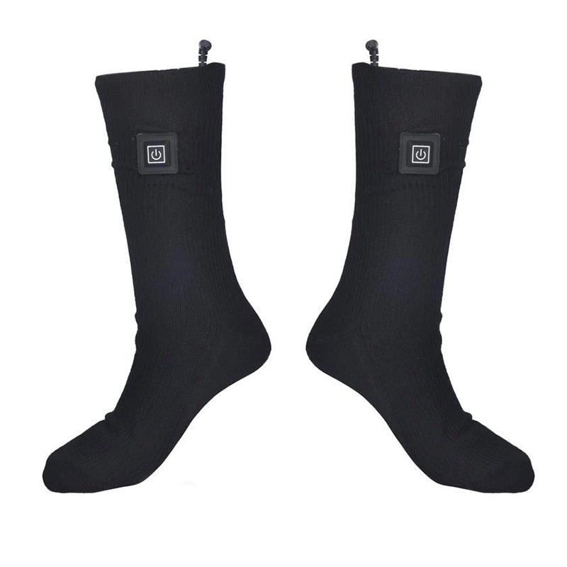 Heated Socks - Rechargeable Battery Electric Socks - Adjustable Heat