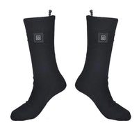 Heated Socks - Rechargeable Battery Electric Socks - Adjustable Heat