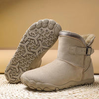 Barefoot Winter Boots - Fleece Lined Ankle Boots - Waterproof & Non-Slip