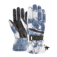 Ski Gloves - Touchscreen on All Fingers - Waterproof & Insulated