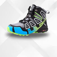 Winter Hiking Boots - Faux Fur Lined & Non-Slip - Unisex High-Top