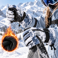Ski Gloves - Touchscreen on All Fingers - Waterproof & Insulated
