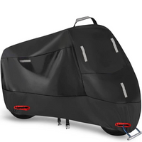 Motorcycle Cover - Outdoor Oxford Fabric - Reflective Strips & Lock Holes