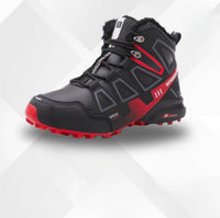 Winter Hiking Boots - Faux Fur Lined & Non-Slip - Unisex High-Top