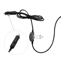 Heated Car Seat Cover for Back Seat - 12V Plug-In - High & Low Heat