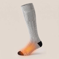Heated Socks - Knee-High with Top Battery Pocket - 3 Heat Settings