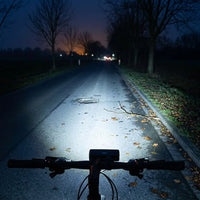 Bike Headlight LED - 1000 Lumen USB Rechargeable - 2000 mAh Battery