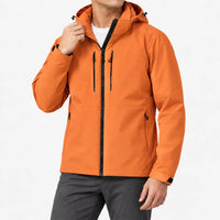 Windbreaker Jacket - Hooded Unisex Outdoor Jacket - Thermal Lining