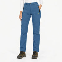 Winter Pants for Women - Water-Repellent Softshell - Fleece Lined