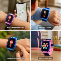 Smart Watch for Kids with GPS - SOS Button & Two-Way Calling - Camera