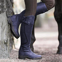Riding Boots - Waterproof Tall Boots for Women & Men - Buckle Strap
