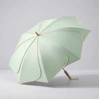 Flower Umbrella for Women - Waterproof & UV-Blocking - Wooden Handle