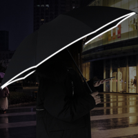 Windproof Umbrella - Automatic Open & Close - LED Light in the Handle