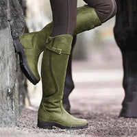 Riding Boots - Waterproof Tall Boots for Women & Men - Buckle Strap
