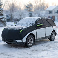 SUV Car Cover for Winter - Half Cover for Snow & Ice - Waterproof