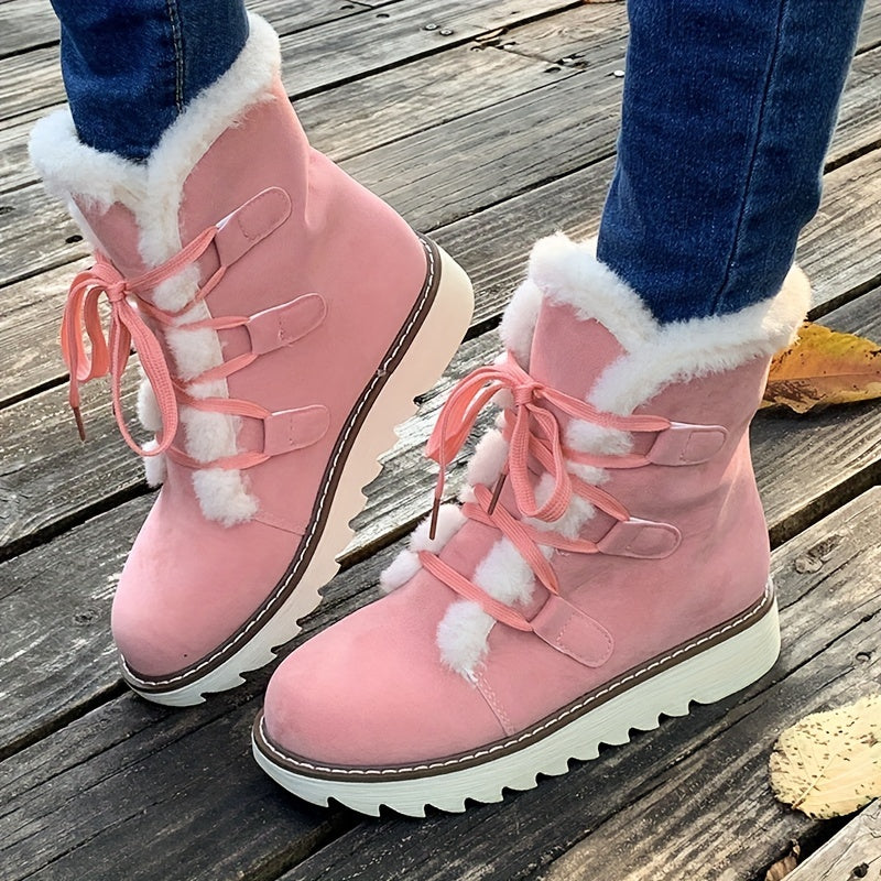 platform winter boots women