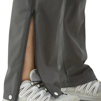 Rain Pants - Full-Length Side Zippers - Water-Repellent & Windproof