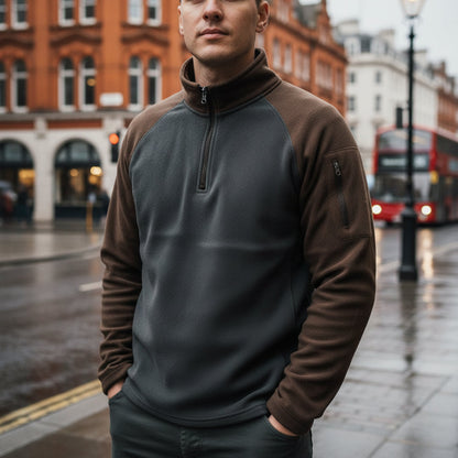 fleece pullover