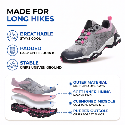women's trekking shoes