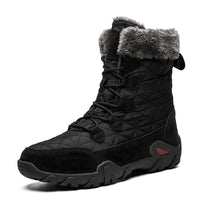 Tall Winter Boots for Men - Quilted - Waterproof