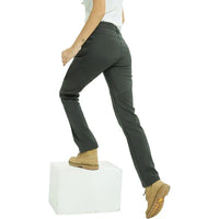 Women's Fleece-Lined Outdoor Pants - Slim Fit - Water-Repellent