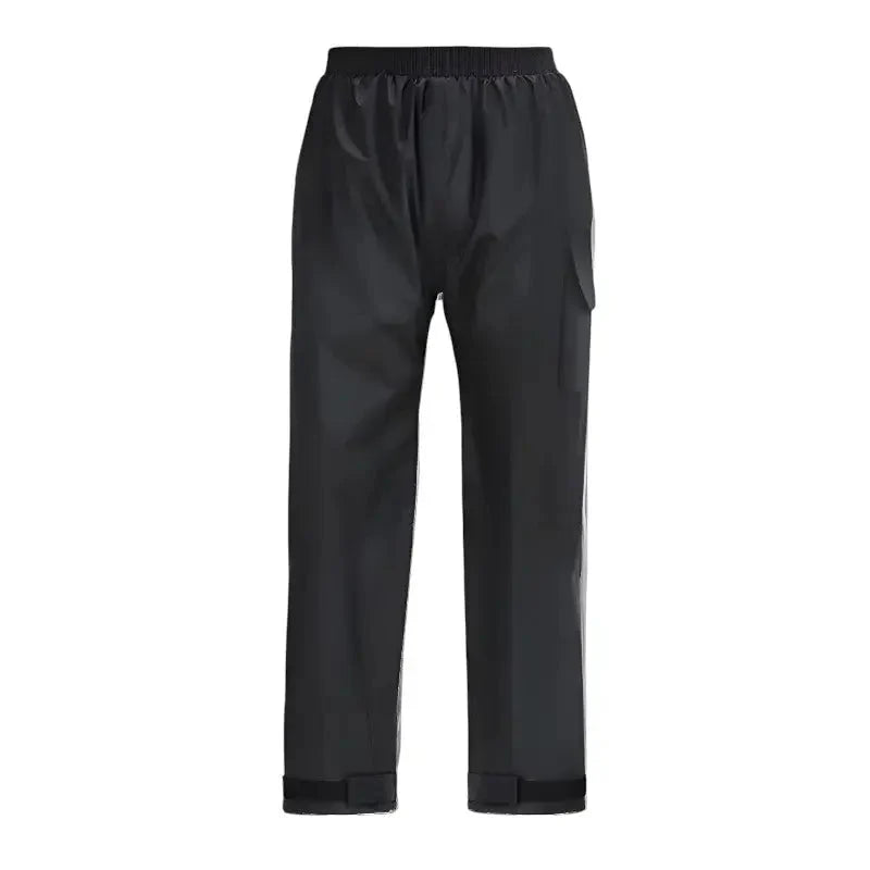 Men's Rain Pants - Waterproof & Breathable - Zippered Pockets