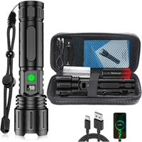 Zoomable Flashlight – Brightest LED – 10,000 Lumens