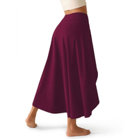 Women’s Asymmetrical Sports Skirt – Midi Length – Side Slit
