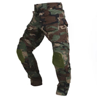 Men's Tactical Pants - Built-In Knee Pads - Camo Cargo Pants