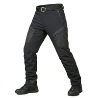 Mens Cargo Pants - Fleece Lined Softshell - Waterproof for Winter