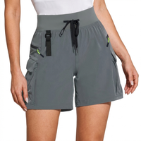 Women’s Outdoor Cargo Shorts – Multiple Pockets – Casual Utility Shorts