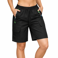 Women’s Summer Cargo Shorts with Zip Pockets