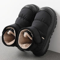 Women's Waterproof Puffer Winter Boots – Slipper-Soft Lining