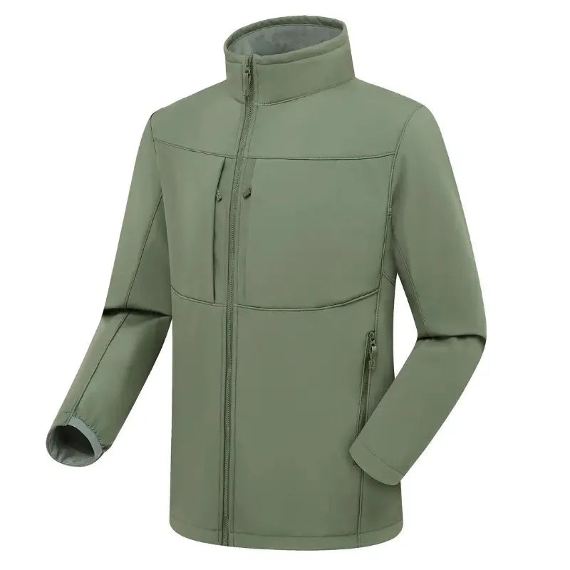 Softshelljacke Herren mit Fleecefutter wasserabweisend