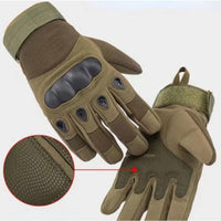 Tactical Gloves - Hard Knuckle Hunting Gloves - Non-Slip Textured Palm