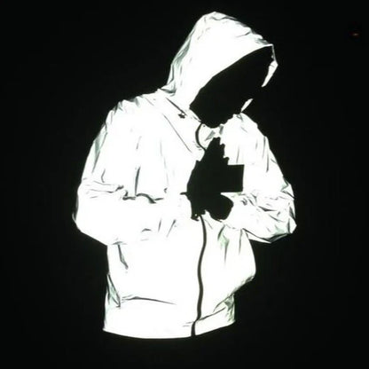 Men’s Windbreaker Jacket – Reflective – Waterproof