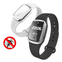 Ultrasonic Mosquito Repellent Bracelet – Waterproof Protection – USB Rechargeable