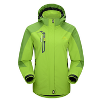 Women's Softshell Jacket & Pants Set - Windproof & Water-Repellent - Hooded