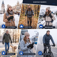 Heated Gloves - Ultra-Thin Glove Liners - 3 Heat Settings