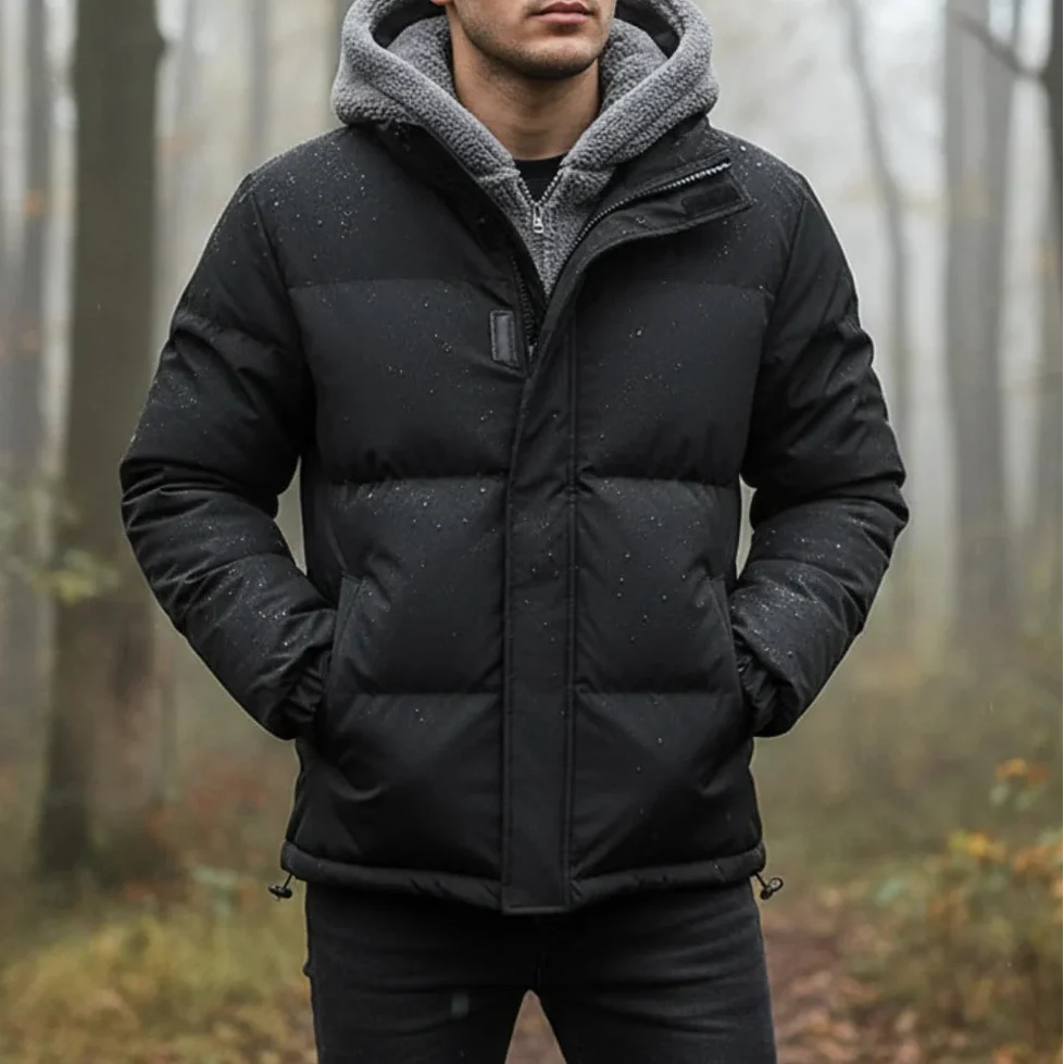 Men's Winter Jacket - Waterproof & Windproof - Fleece-Lined